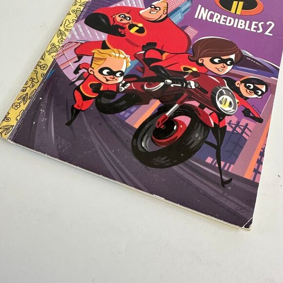 Disney Pixar The Incredibles Little Golden Book bundle-Lot of 3 (Hardcover) - Picture 6 of 10